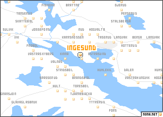 map of Ingesund