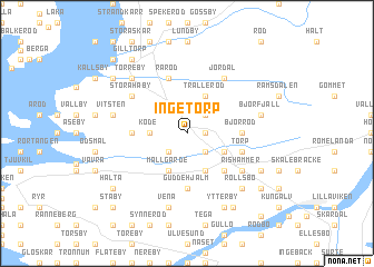 map of Ingetorp