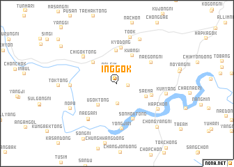 map of Inggok