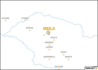 map of Ingili I