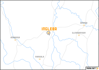 map of Ingleba