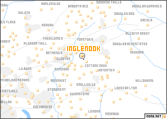 map of Inglenook