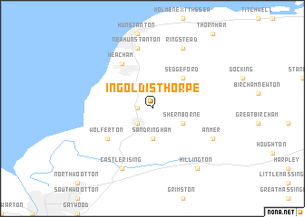 map of Ingoldisthorpe