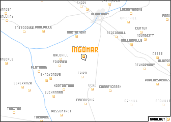 map of Ingomar