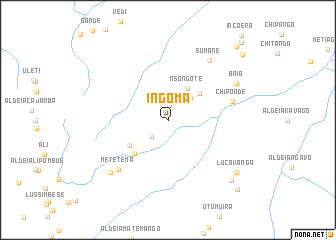 map of Ingoma