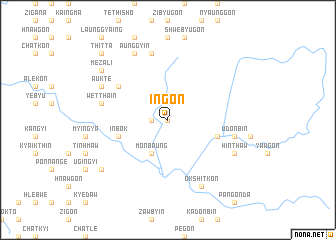 map of Ingon