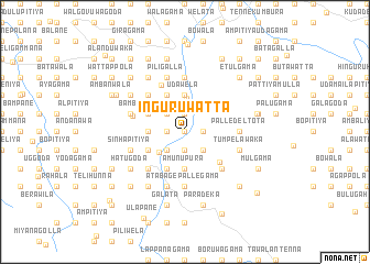 map of Inguruwatta