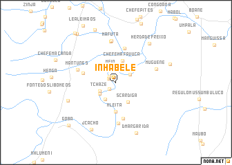 map of Inhabele