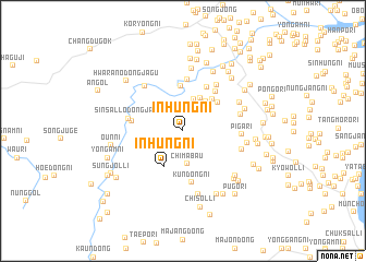 map of Inhŭng-ni