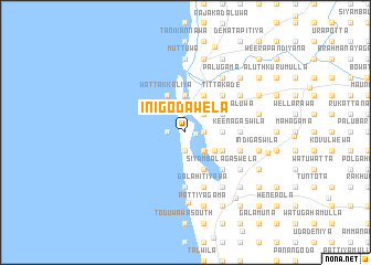 map of Inigodawela