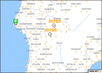 map of Initan