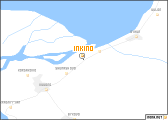 map of Inkino