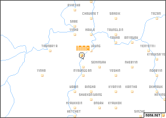 map of Inna