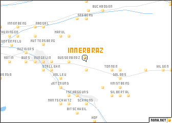 map of Innerbraz