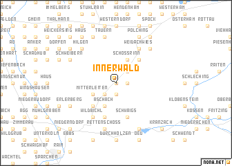 map of Innerwald