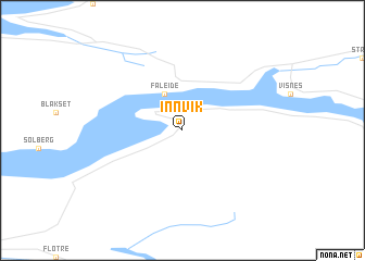 map of Innvik