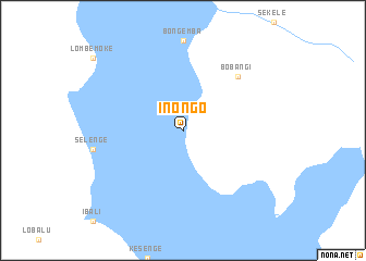 map of Inongo