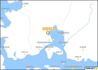 map of Inongo