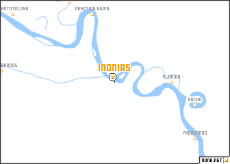 map of Inonias