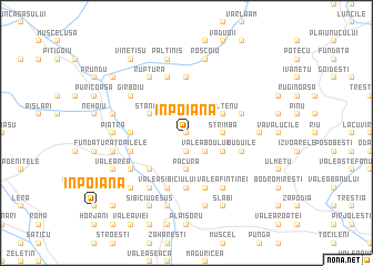 map of În Poiană