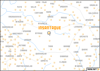 map of Insantaque