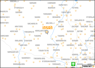 map of Insan