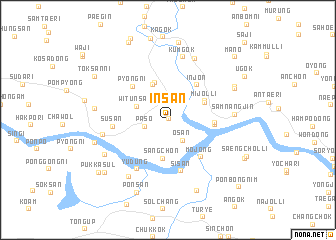 map of Insan