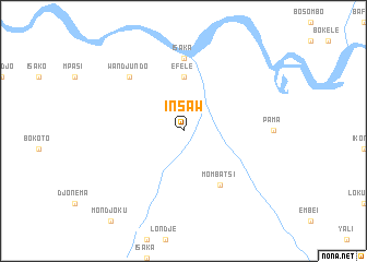 map of Insaw
