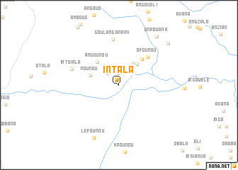 map of Intala