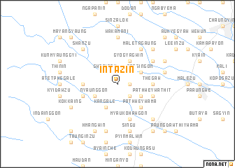 map of Intazin
