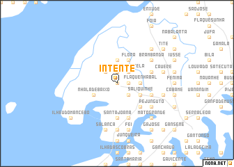 map of Intente