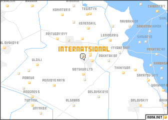 map of Internatsional