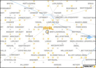 map of Inval