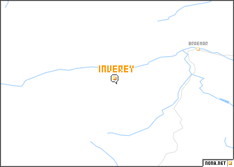 map of Inverey