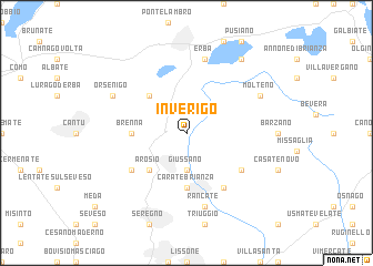 map of Inverigo
