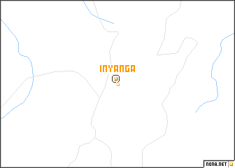 map of Inyanga