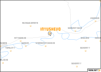 map of Inyushevo