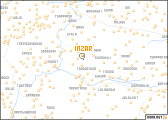 map of Inzar