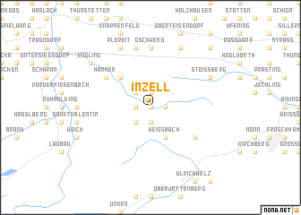 map of Inzell