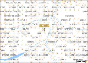 map of Inzing