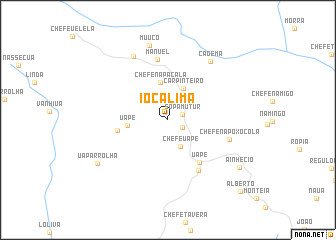 map of Iocalima