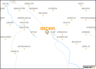 map of Iodchiki