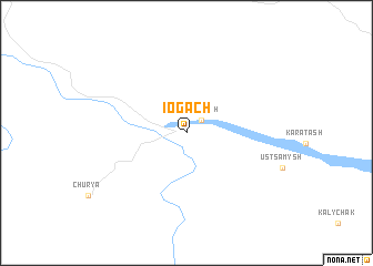 map of Iogach