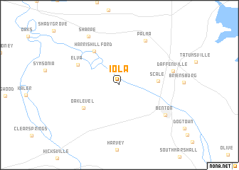 map of Iola