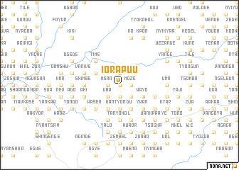 map of Iorapuu