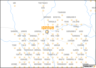 map of Iornum