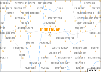 map of Ipartelep