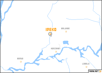 map of Ipeko