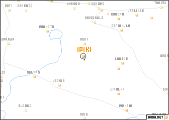 map of Ipiķi