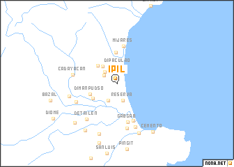 map of Ipil